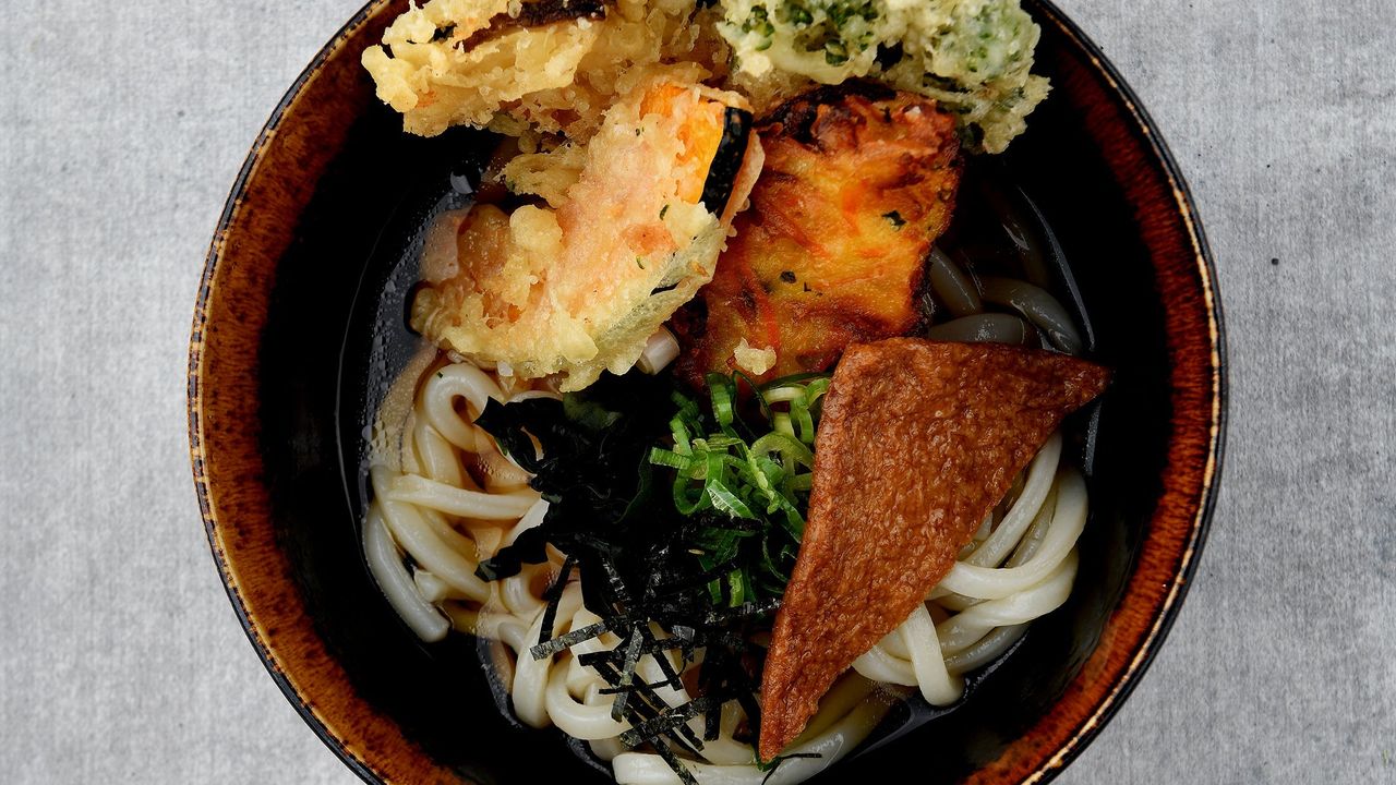 Vege Tempura Udon