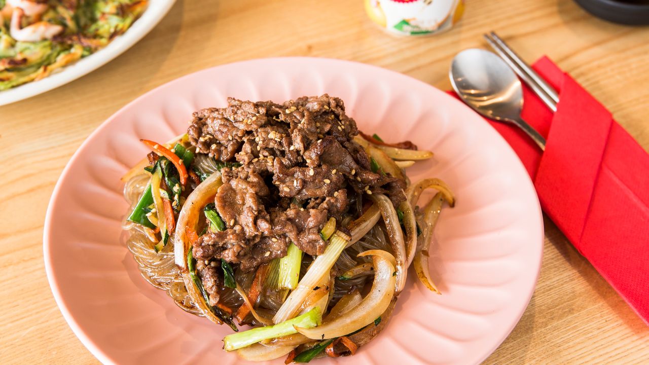 Fried Sweet Potato Noodles