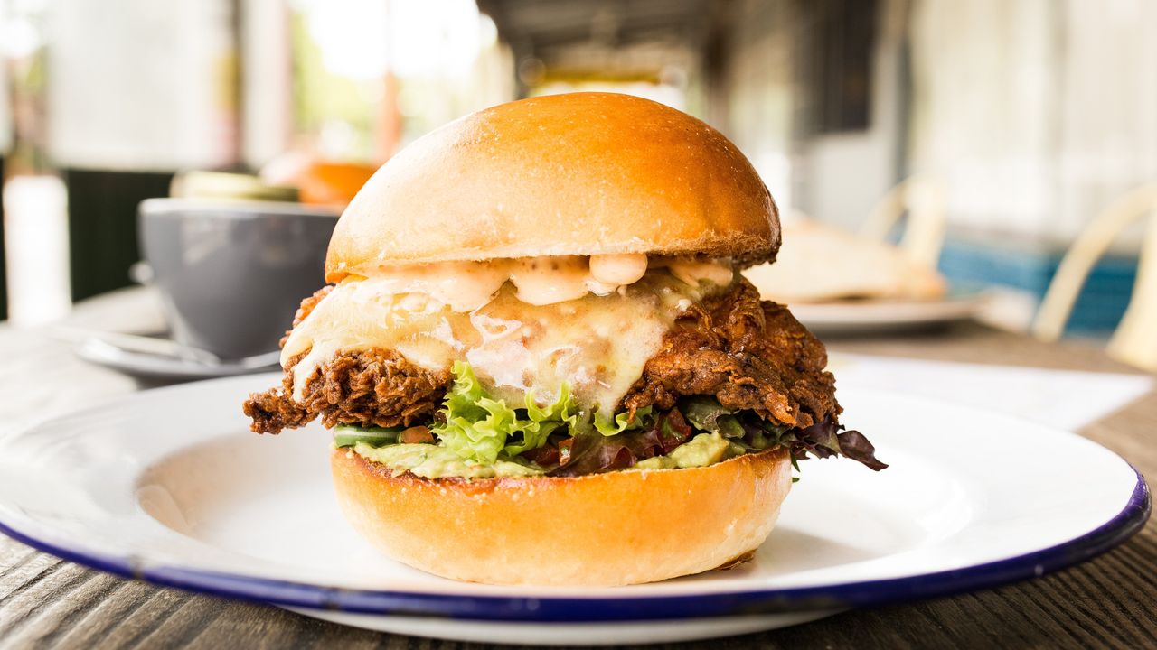 Southern Fried Chicken Burger