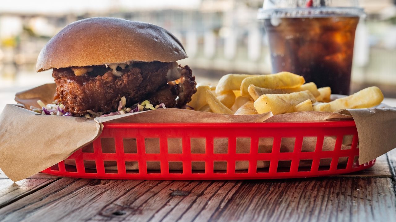 Crispy Chicken Burger
