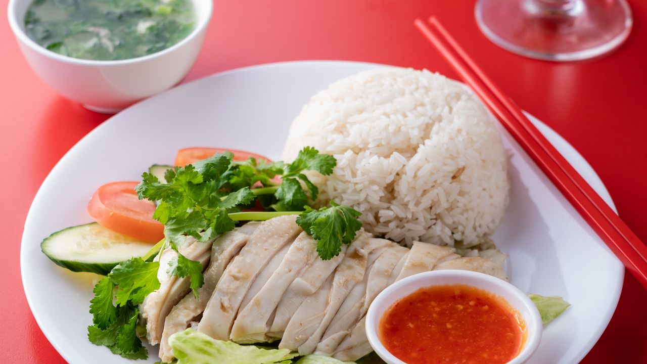 Hainanese Chicken Rice Set