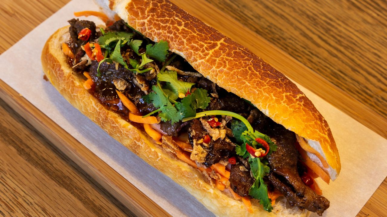Vietnamese Baguette - BBQ Pork