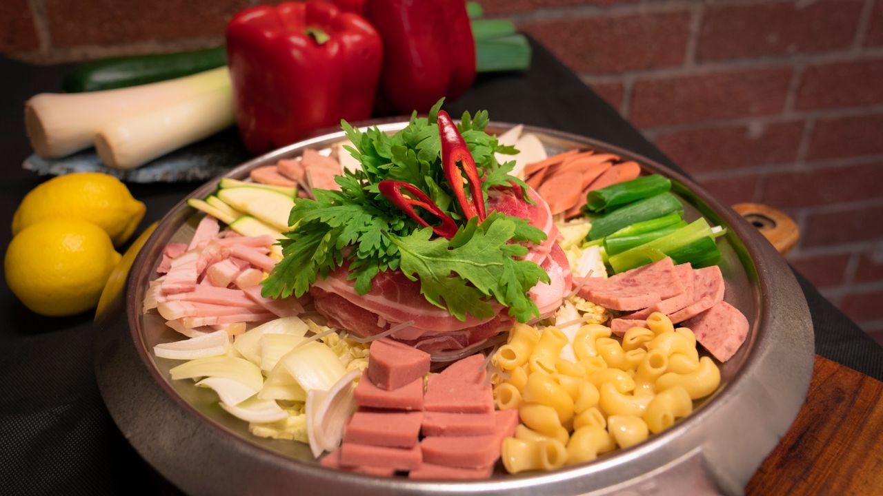 Korean Army Sausage Stew