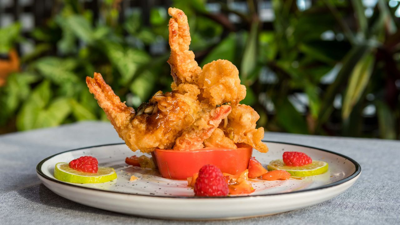 King Prawn with Tamarind Sauce