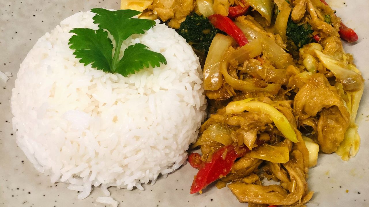 Vegan Satay Rice Dish (Vegan)