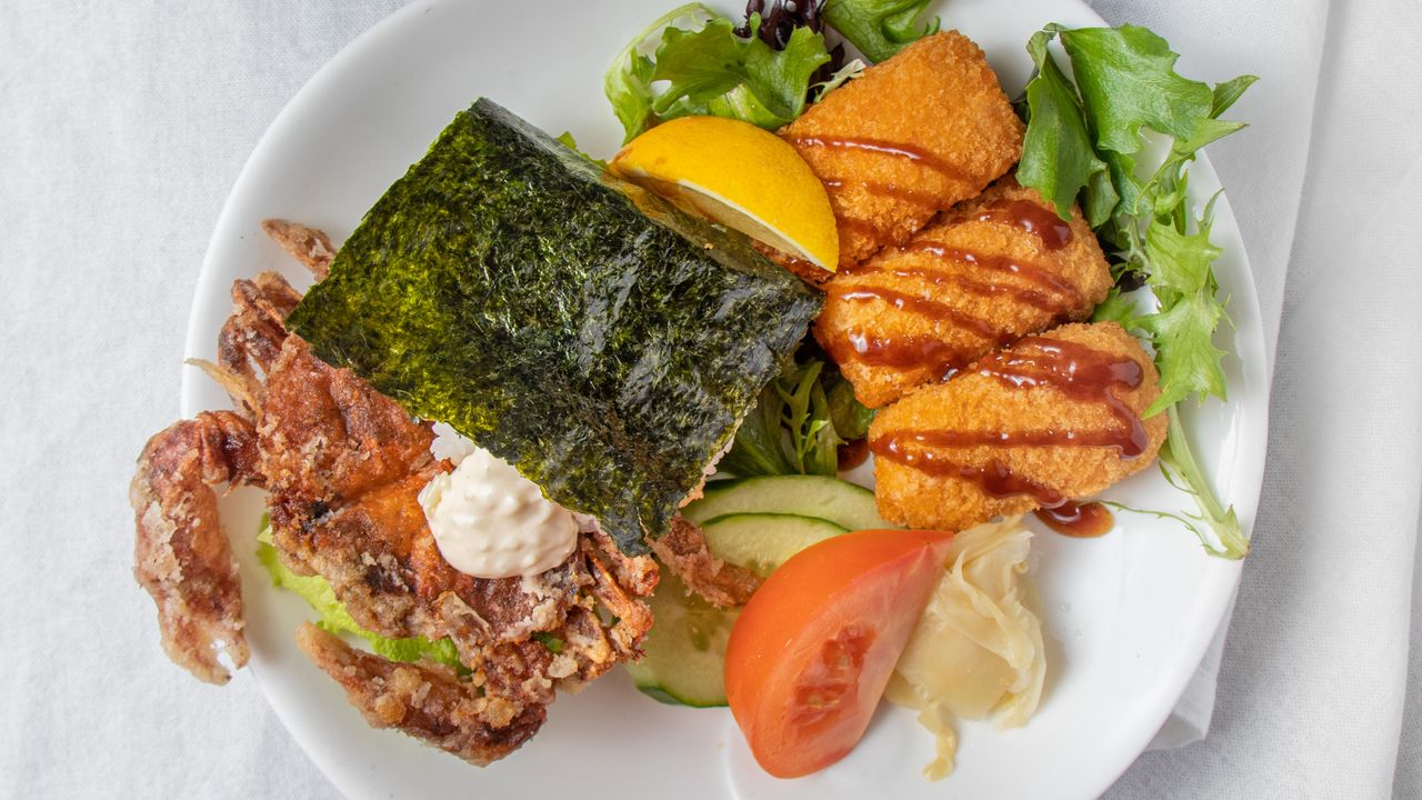 14. Sushi Burger Platter