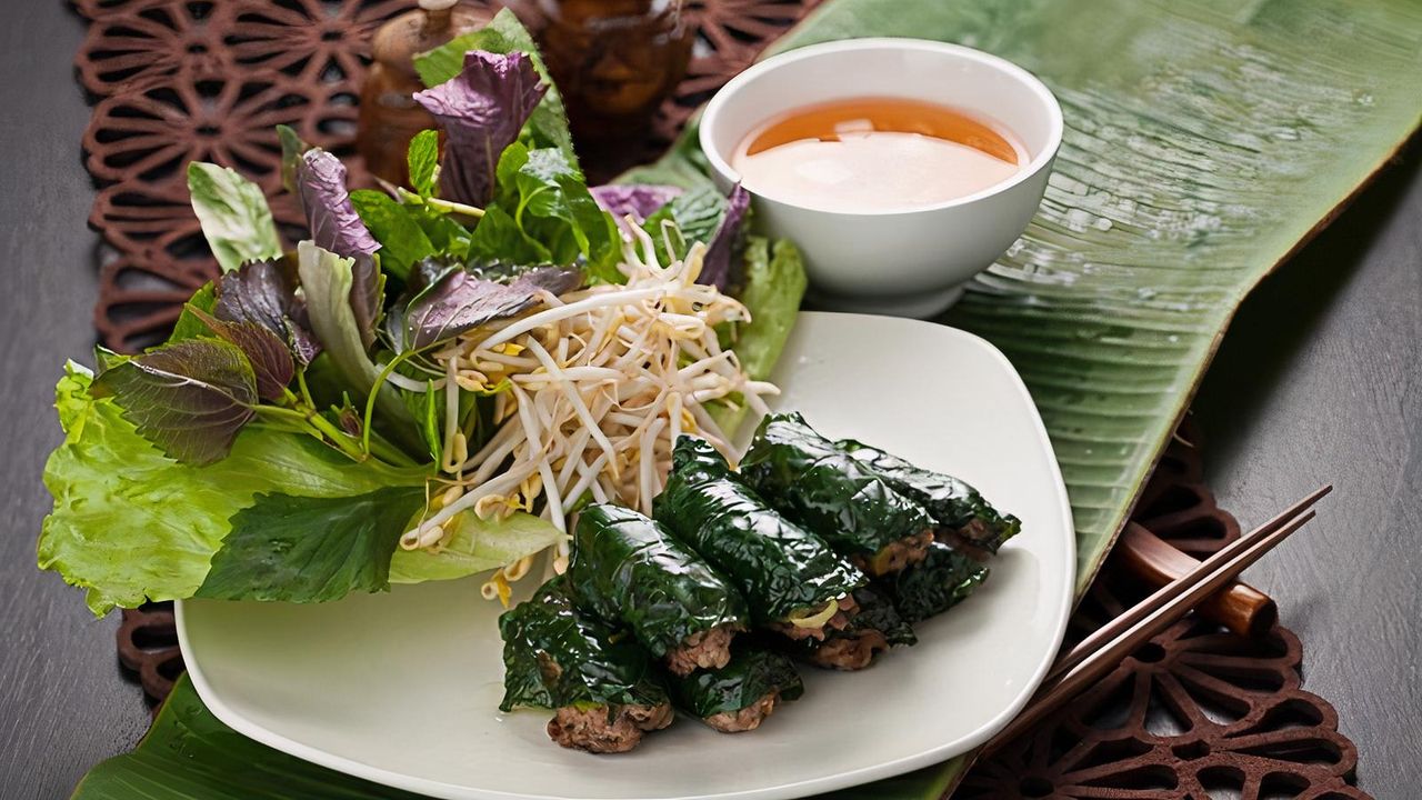 Minced Wrapped in Betel Leaf