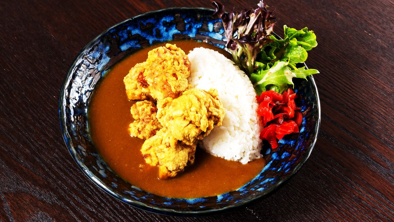 Chicken Karaage Curry Rice