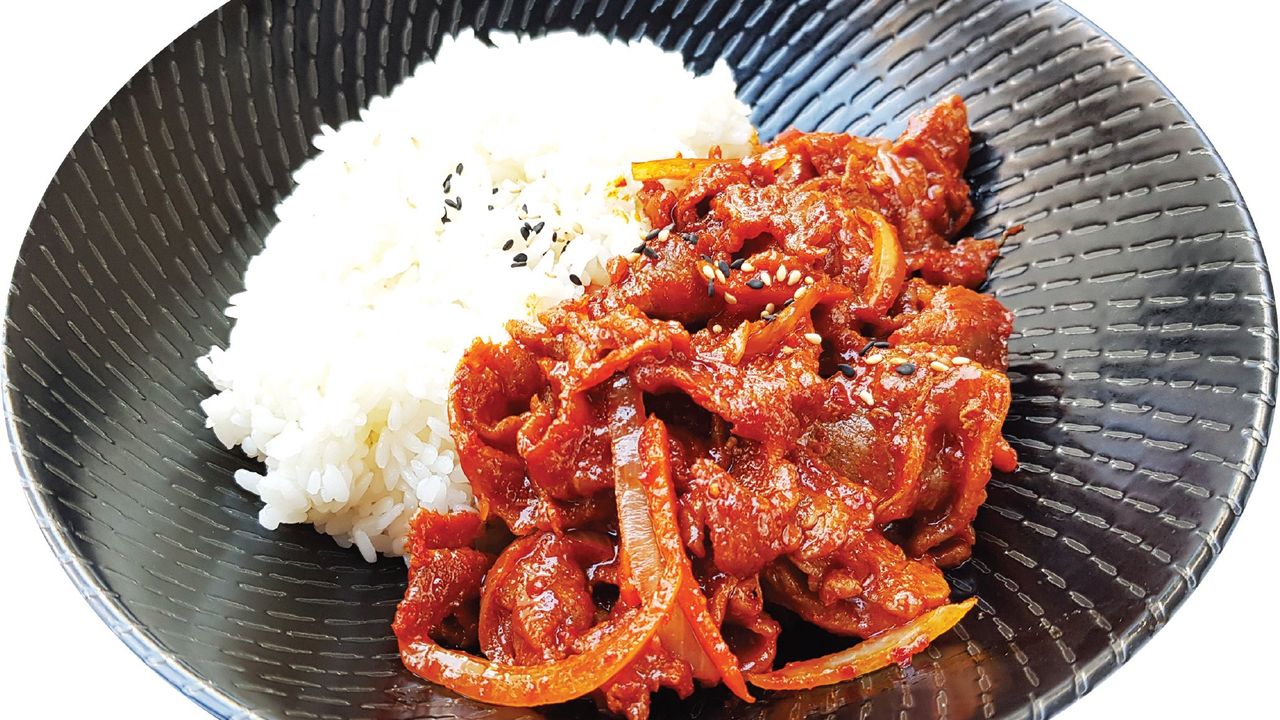 Spicy Pork and Rice