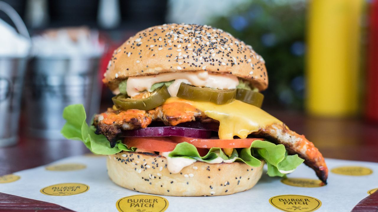 Hot Chicken Burger