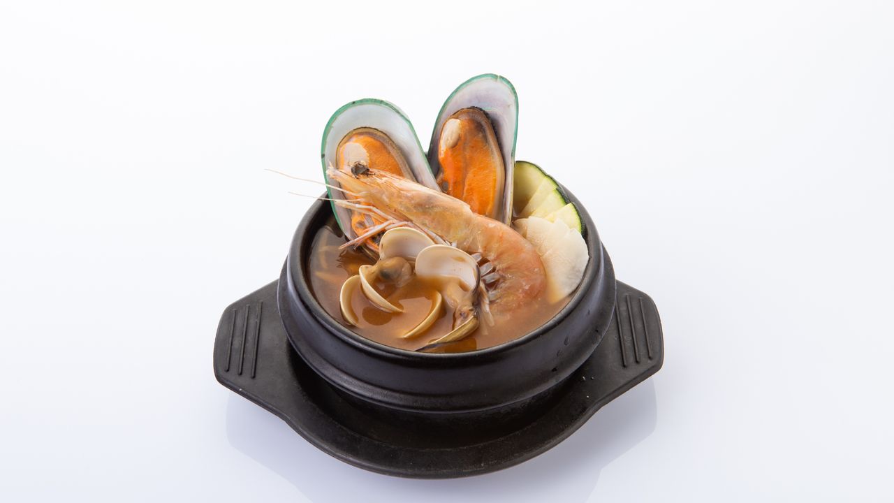 Seafood Soybean Mini Hot Pot