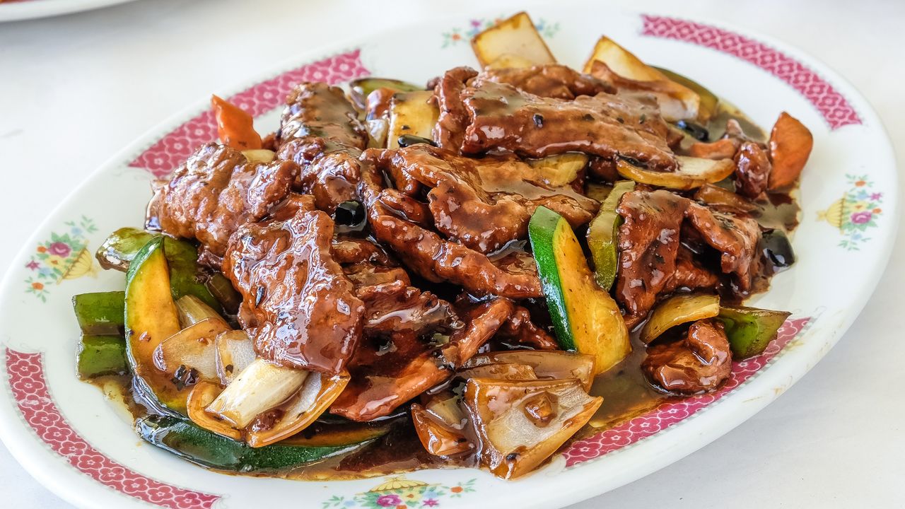 Steak with Black Bean Sauce