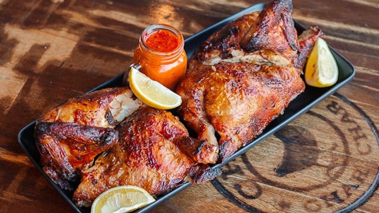Flame Grilled BBQ Chicken