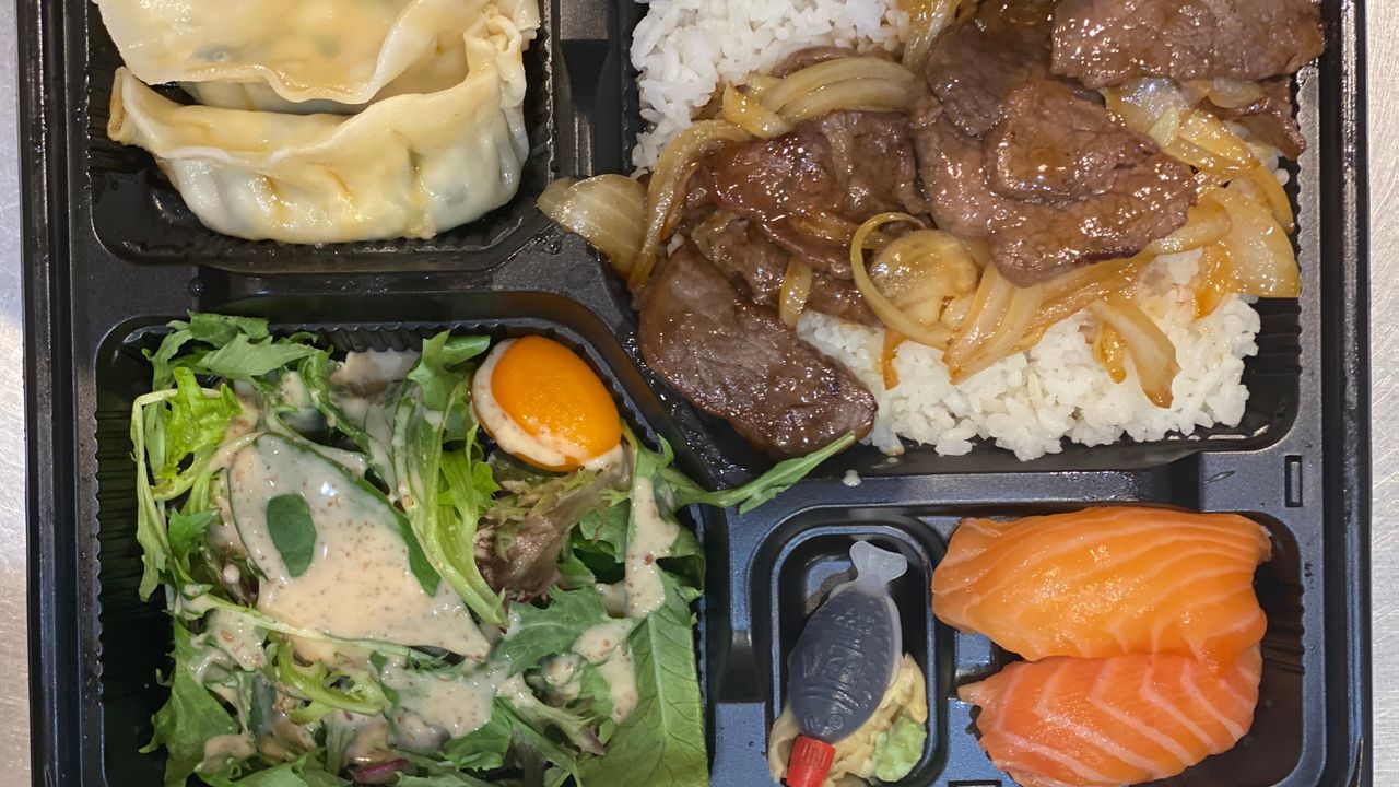 Deluxe Beef Teriyaki Bento