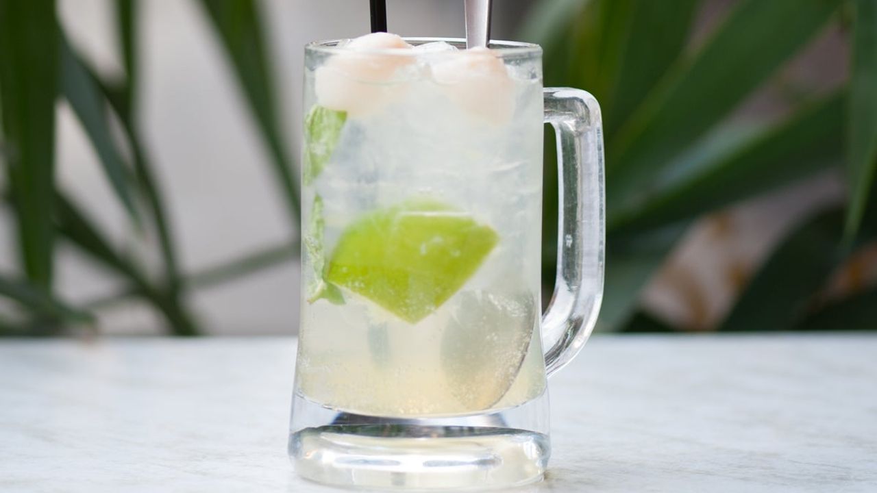 Lychee Soda (Iced)