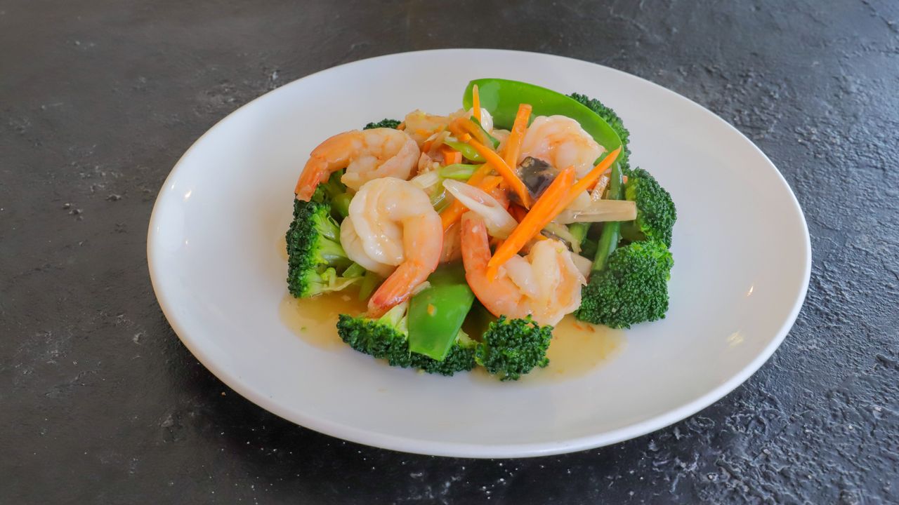 Garlic King Prawns