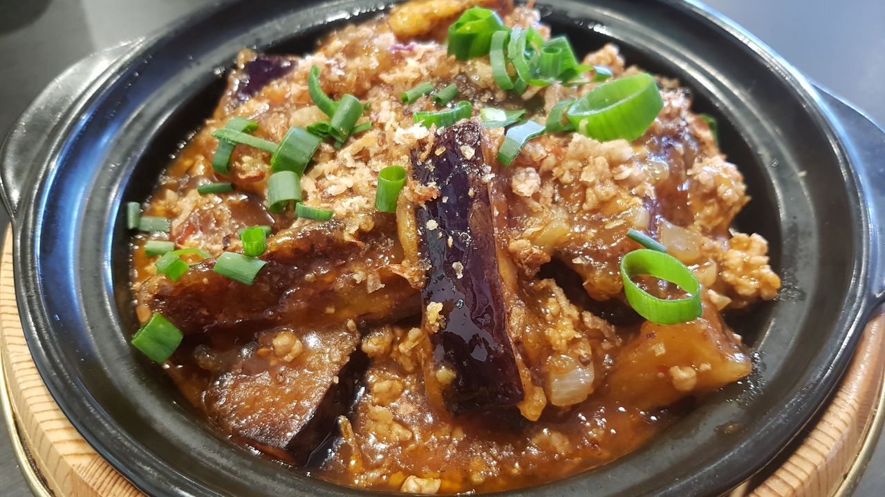 Spicy Eggplants with Minced Pork