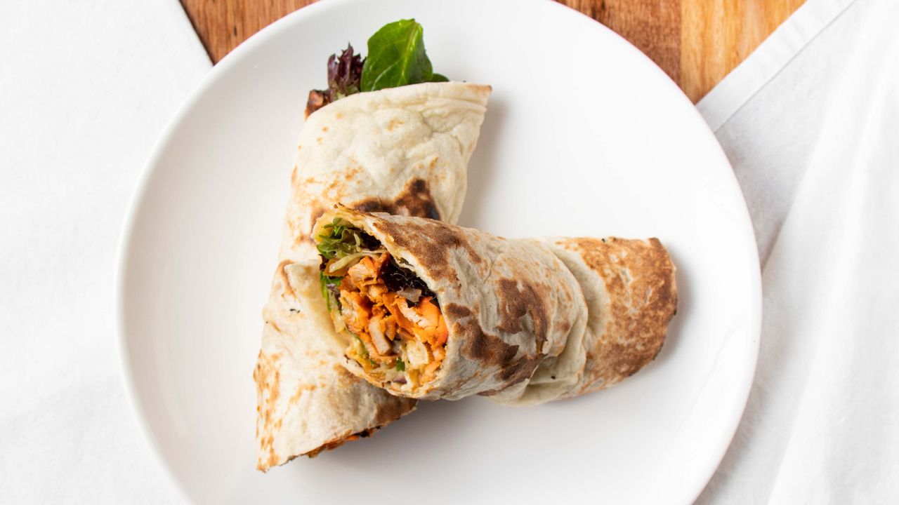Chicken Frankie Wrap