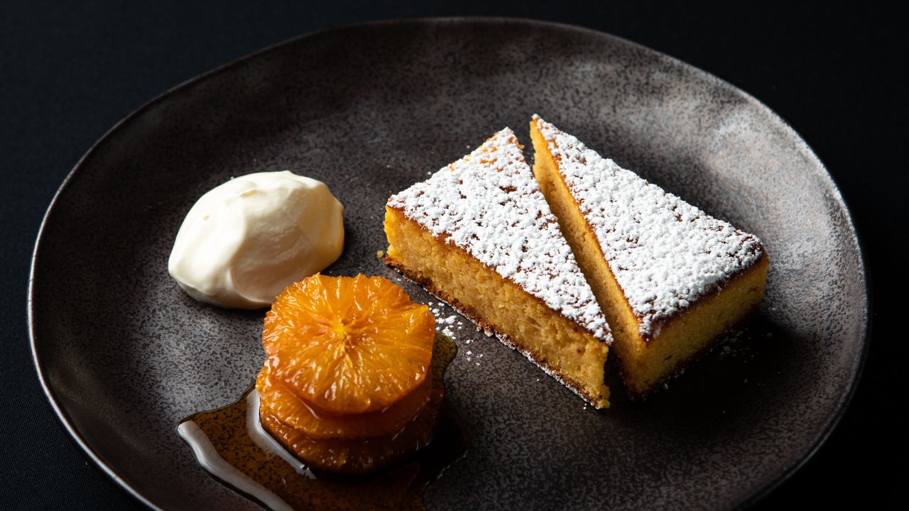 Crushed Orange & Almond Cake (GF)