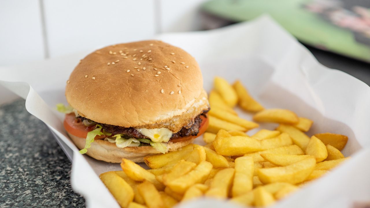 Plain Beef Burger