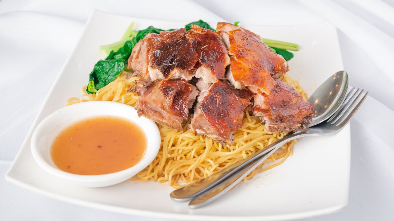 Stir Noodles With Roasted Duck