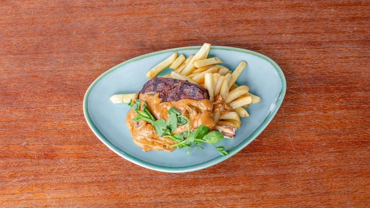Char Grilled 350g Rib Eye (GF)