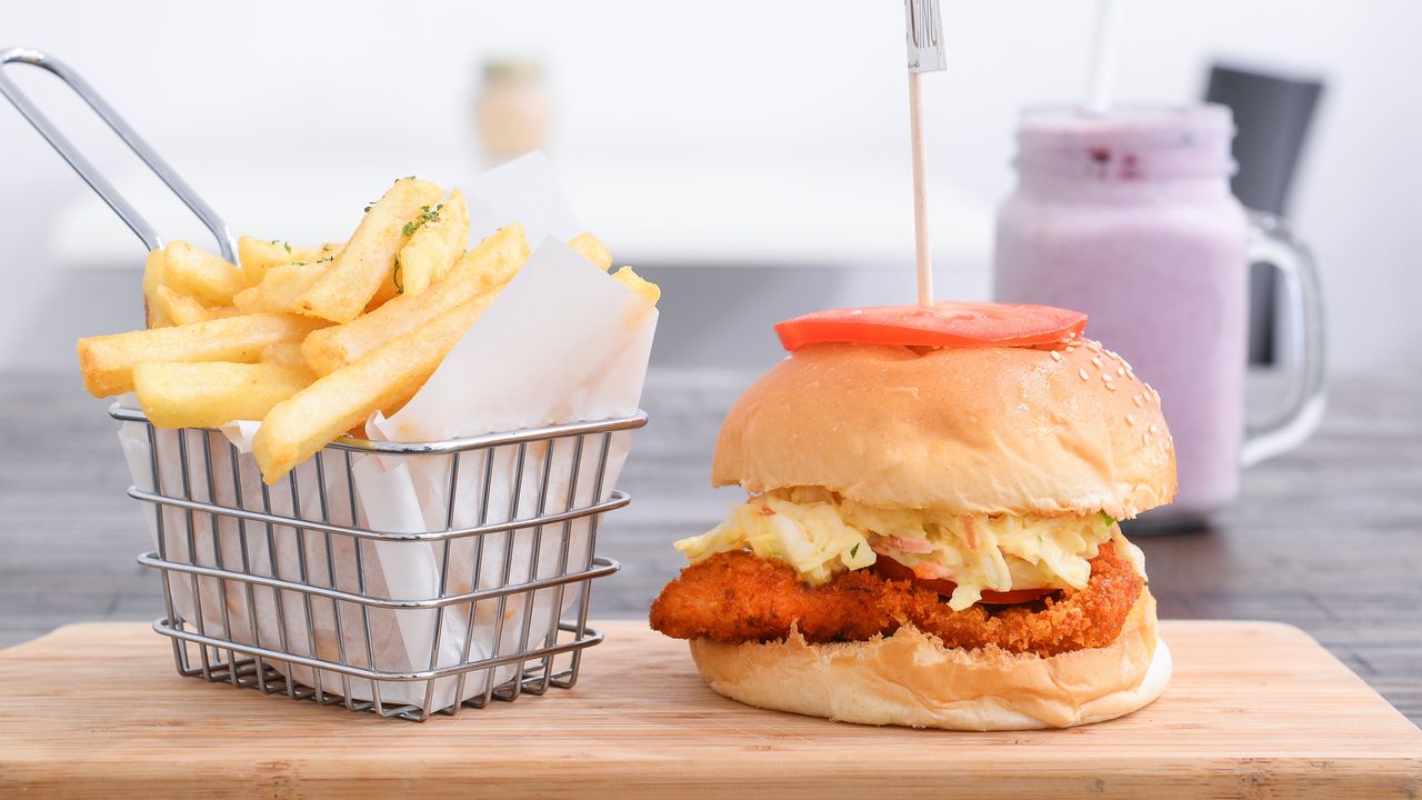 Chicken Katsu Burger