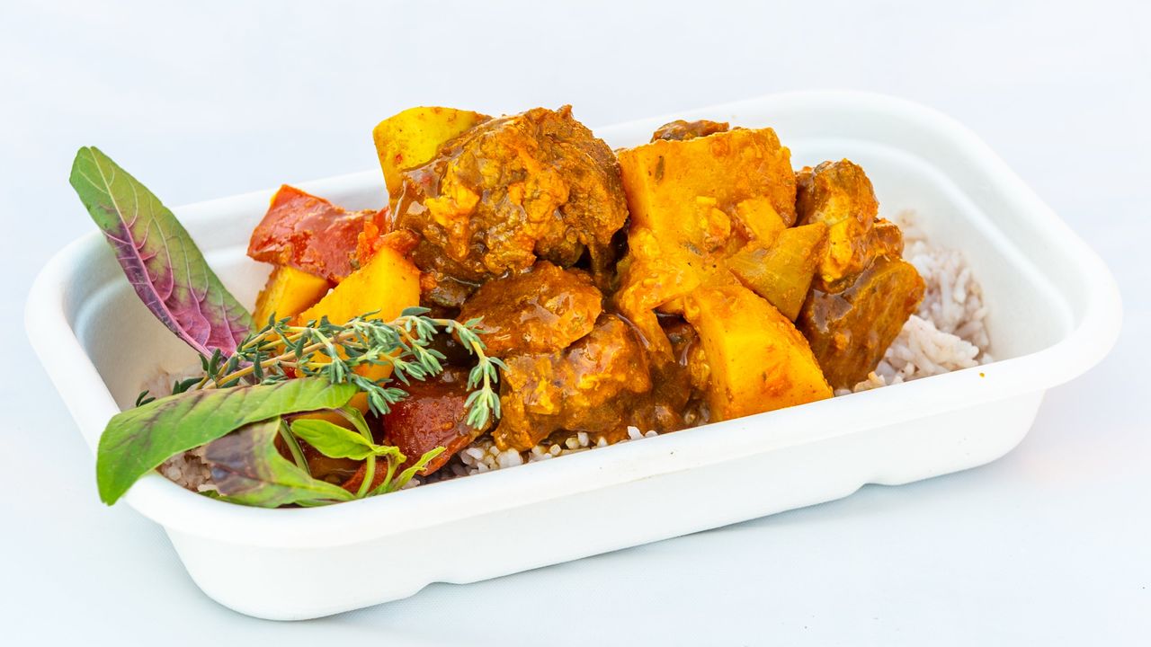 Caribbean Goat Curry