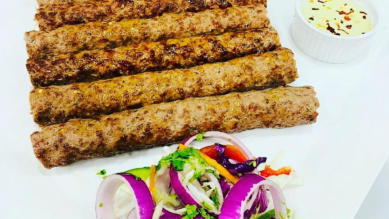 Lamb Tawa Seekh Kebab