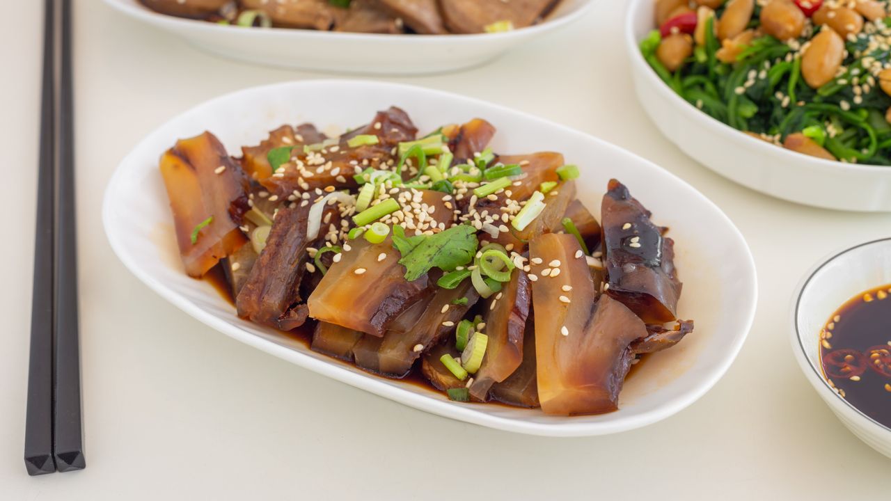 12‐Hour Marinated Beef Tendon