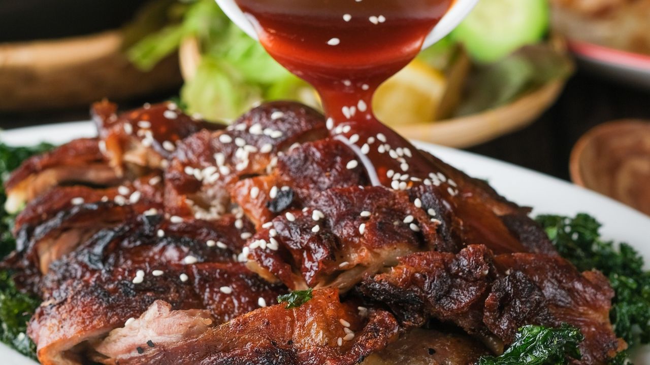 7. Sesame Roast Duck