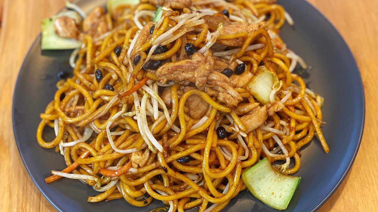 Black Bean Sauce Noodles