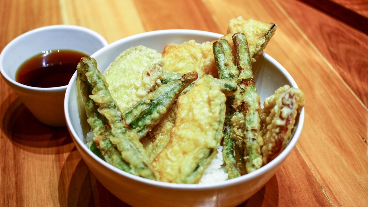 Vegetable Tempura Don