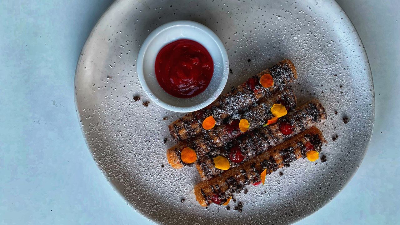 Vegan Chocolate & Raspberry Churros
