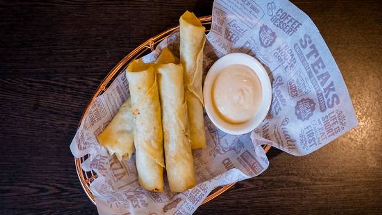 Cheeseburger Spring Rolls