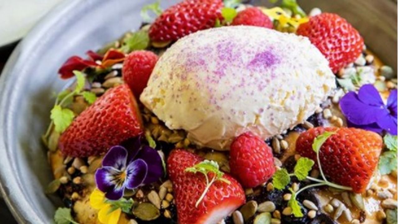 Blueberry & Ricotta Hotcake