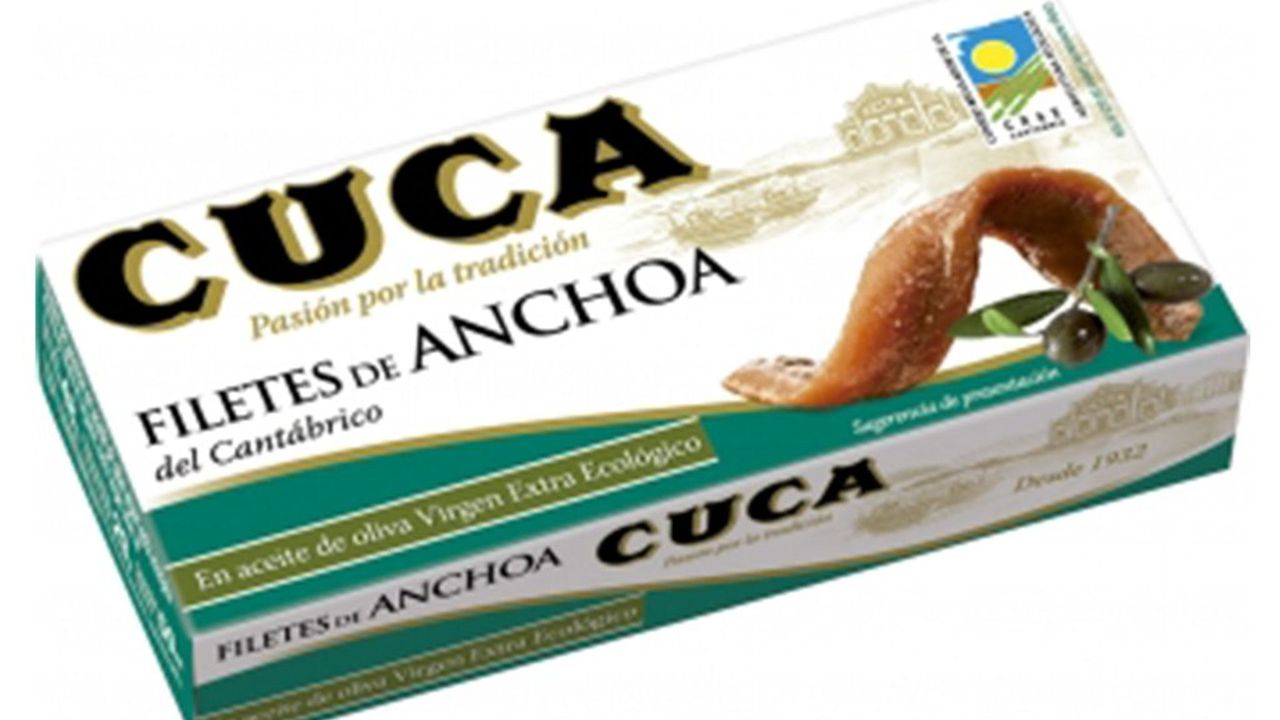 Cuca Anchovy in Olive Oil 48gm