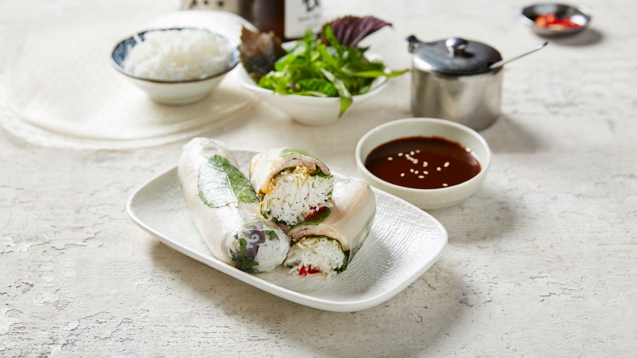 R1. Soy Glazed Pork / Gỏi Cuốn Thịt Heo