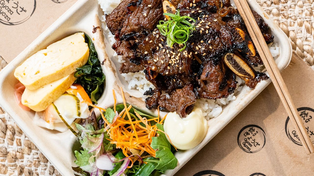 Beef Karubi Ribs Bento