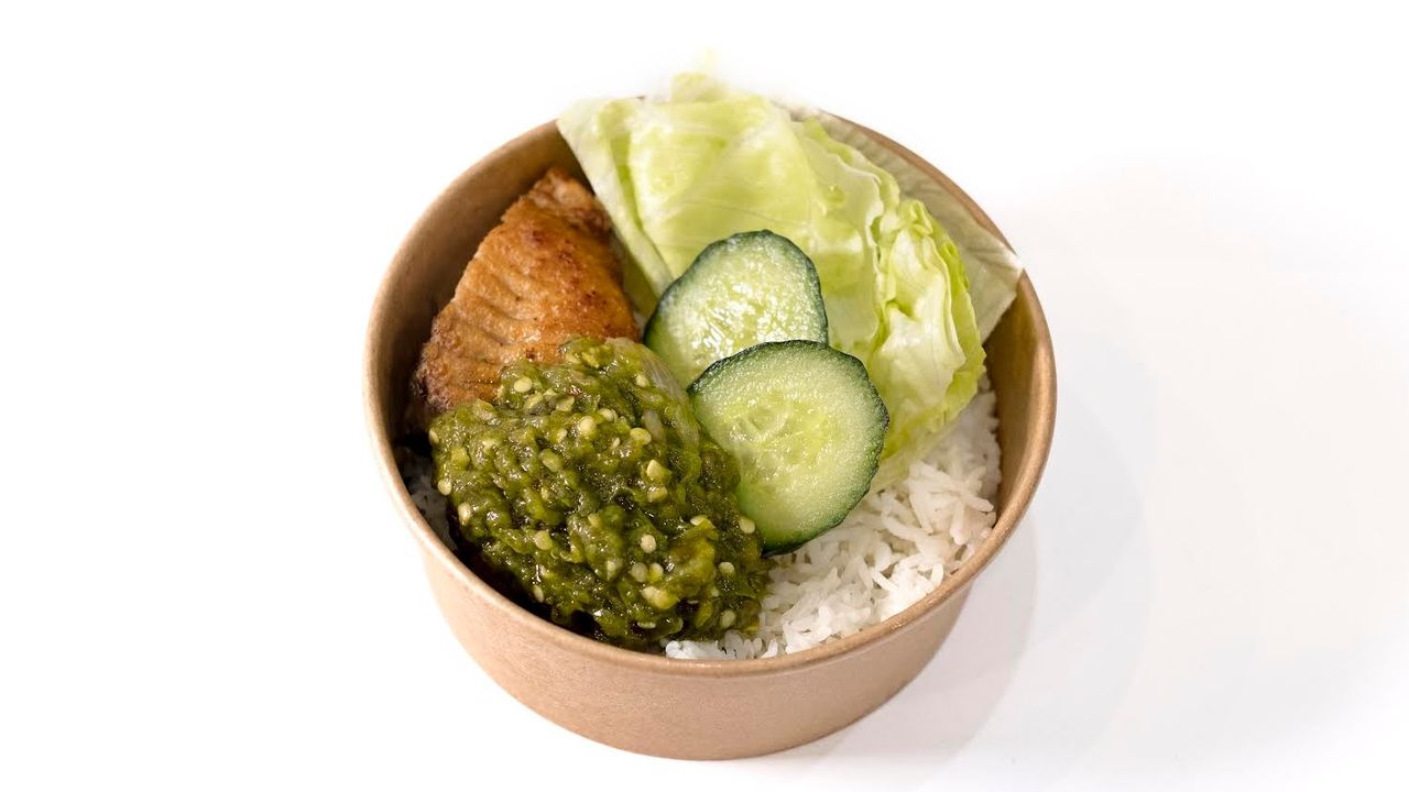 Nasi Ikan Tenggiri Goreng Cabe Ijo