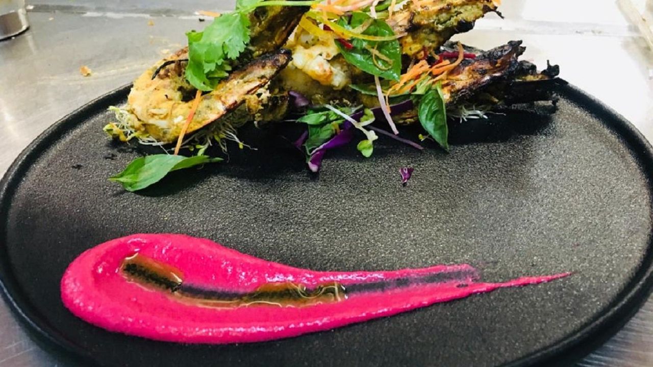 Tulsi Prawns