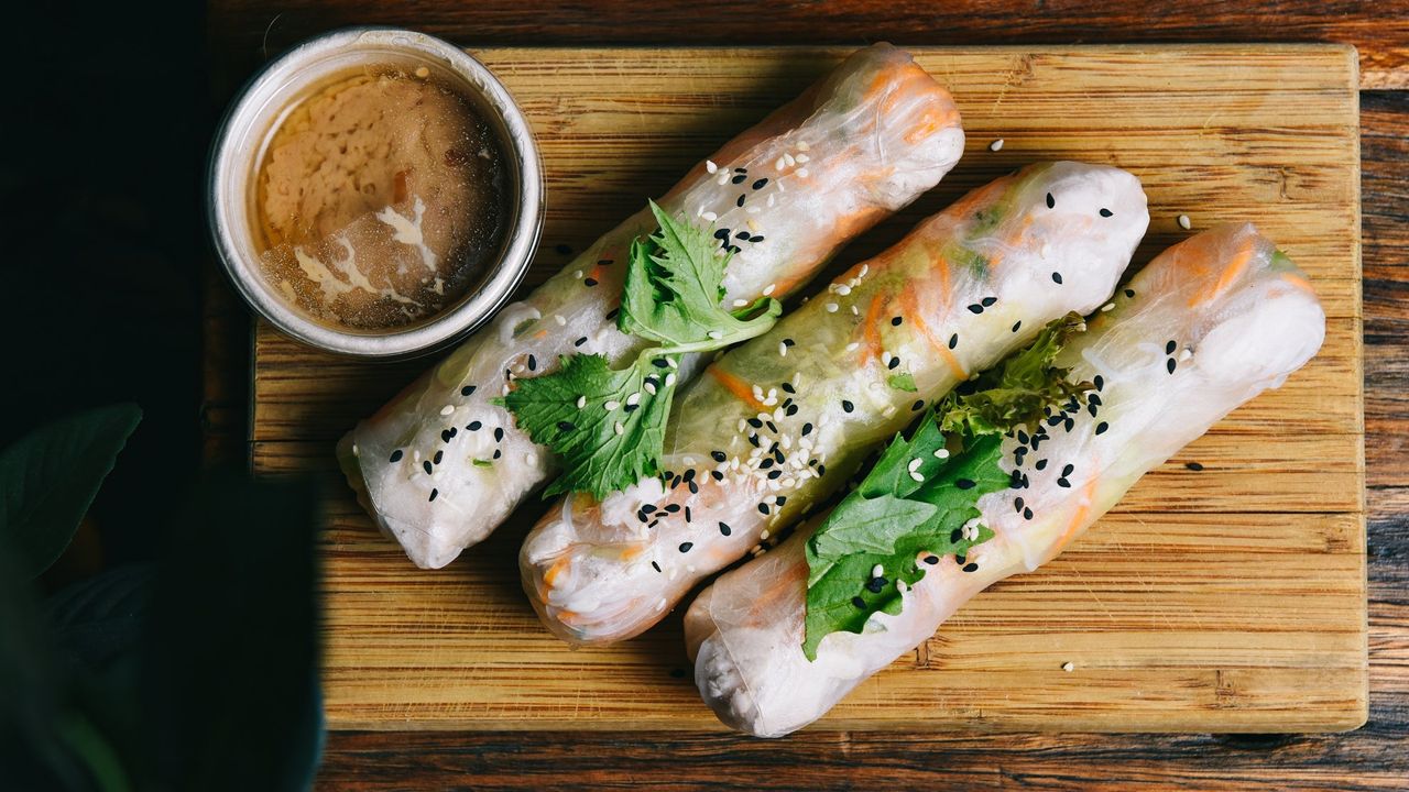 Tofu Rice Noodle Rolls