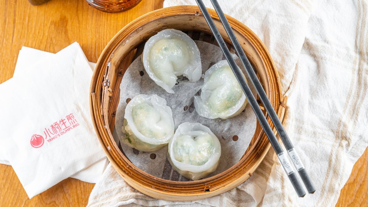 Steamed Prawn & Chive Dumplings