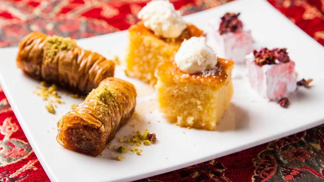 Sweet Turkish Tasting Plate