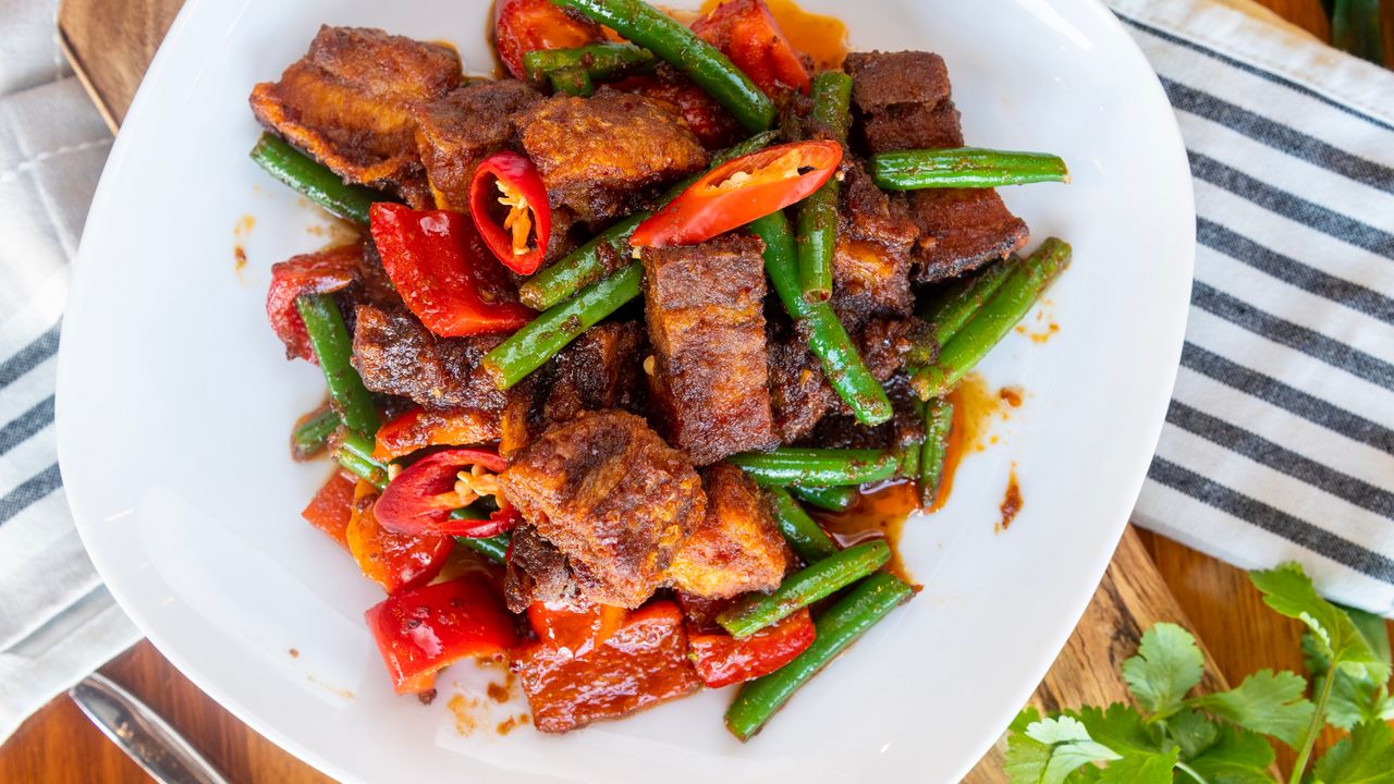 Crispy Pork Belly and Chilli