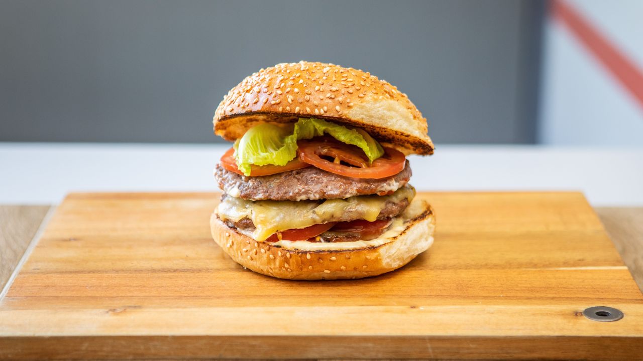 Double Beef and Cheese Burger