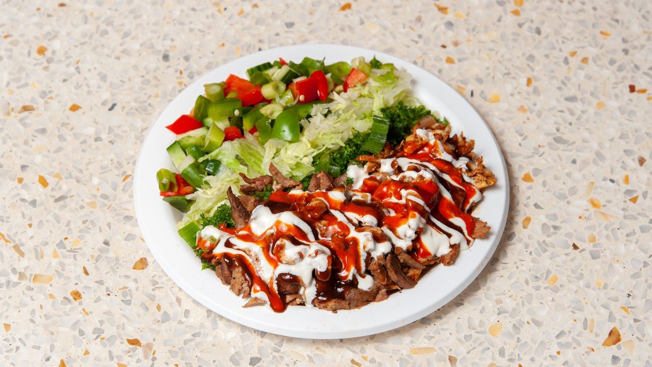 Double Shish Plate