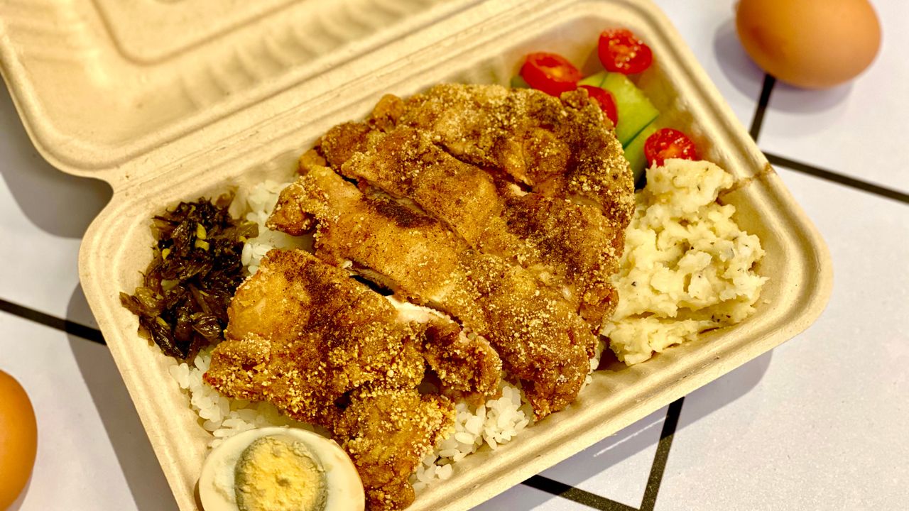 TW Fried Chicken Bento Box