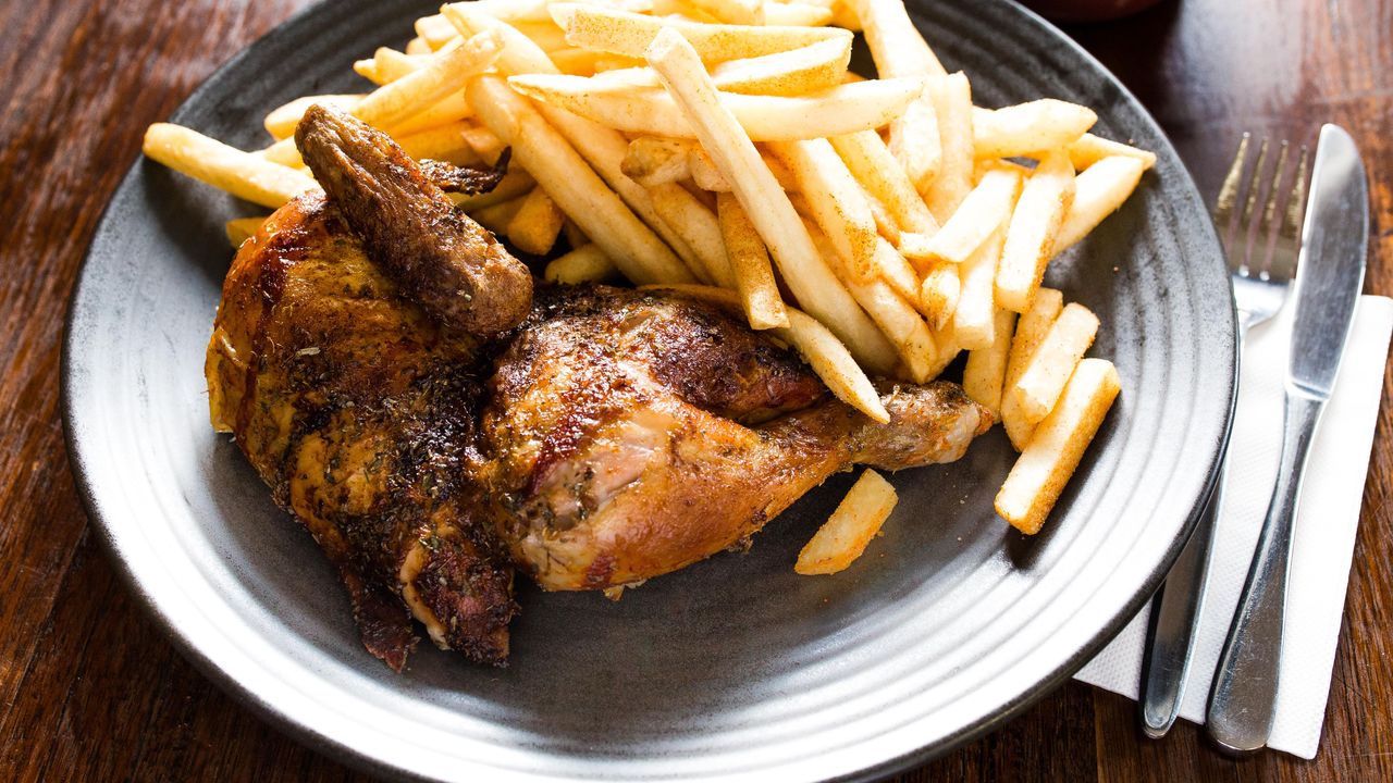 Half Chicken & Chips
