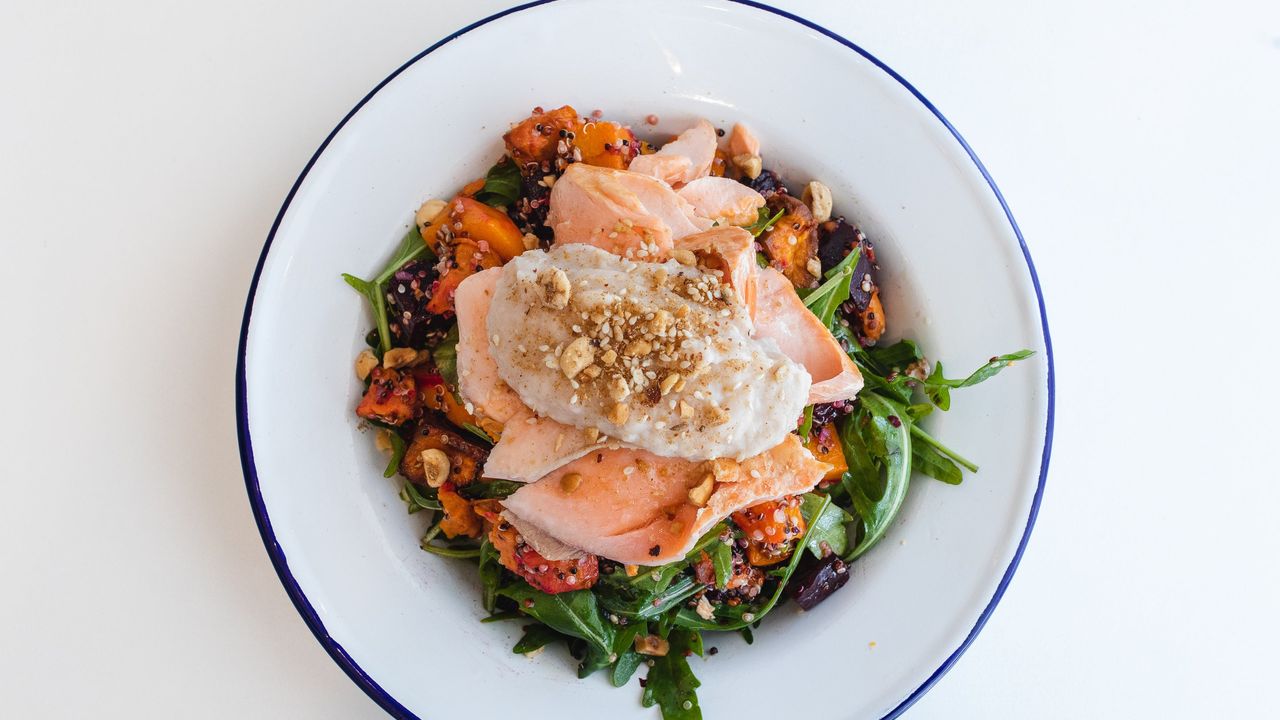 Salmon and Garfunkel Salad